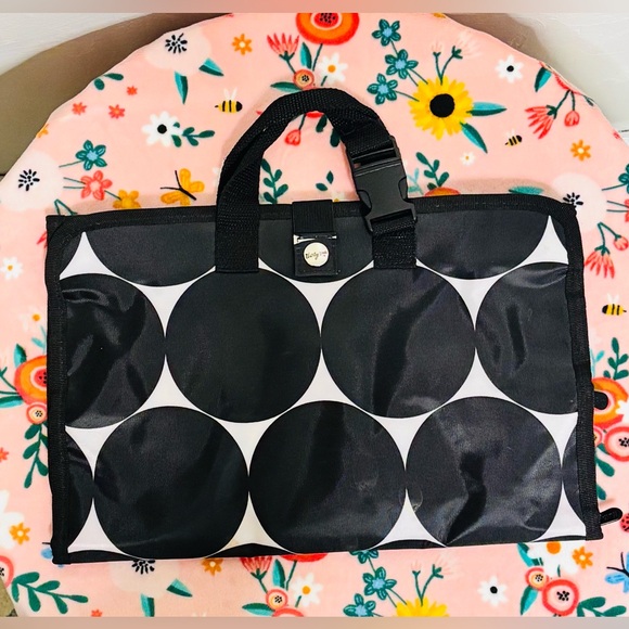 Thirty One Big Dot Organizer Fold & Hang Travel Make-Up Jewelry - Picture 2 of 5